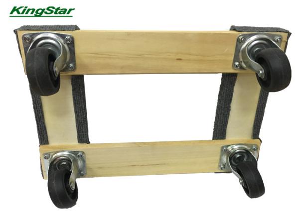 Hard Wood Heavy Duty Furniture Dolly , Furniture Appliance Dolly 800lb OEM