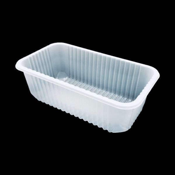 bandeja de plástico PP de calidad alimentaria para comidas preparadas