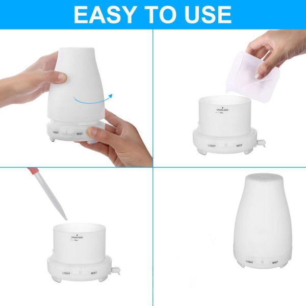 200ml Ultrasonic Plug In Plastic Aroma Diffuser