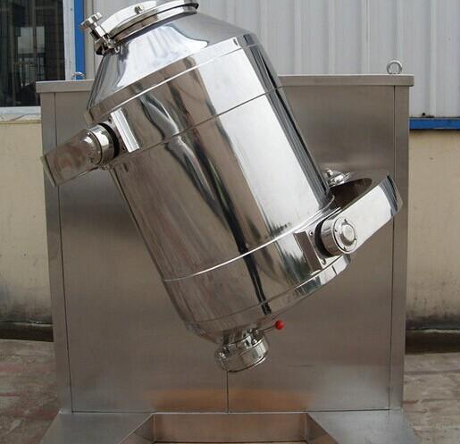 Stainless Steel Multi Direction Powder Mixing Machine For Pharmacy / chemical