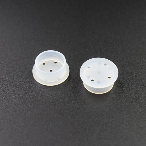 Nontoxic Sturdy Breathable Silicone Stopper , Waterproof Salt And Pepper Shaker Caps
