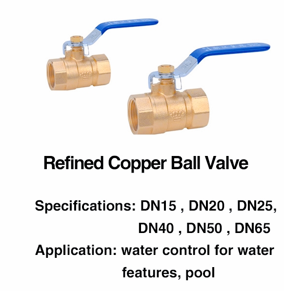 СГС шариковый клапан латуни управлением воды 1 дюйма ручной