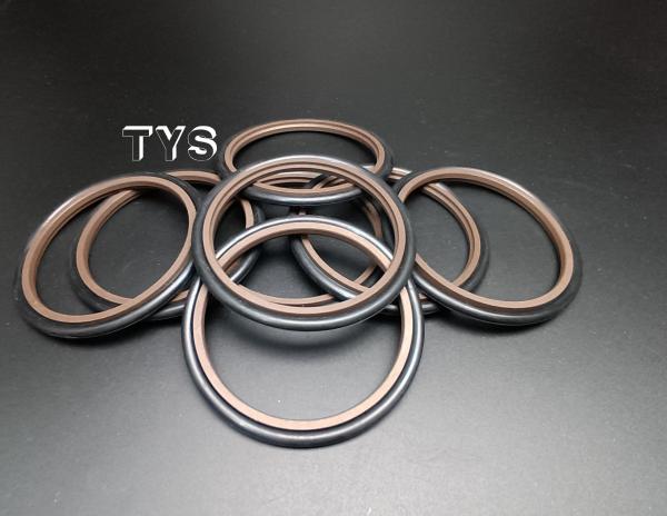 90.5*75*6.1 hbts  black&brown seal hbts hydraulic rod seal free china manufactur hydraul HIGH PERFORMANCEc buffer