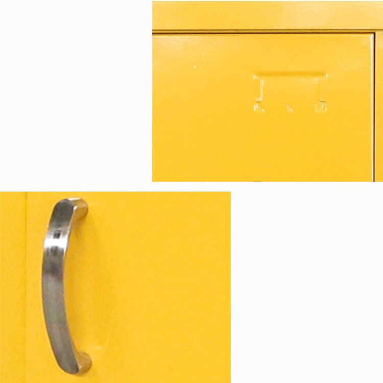Mini Small 6 Door Safety Steel Storage Locker With Lock Office Use