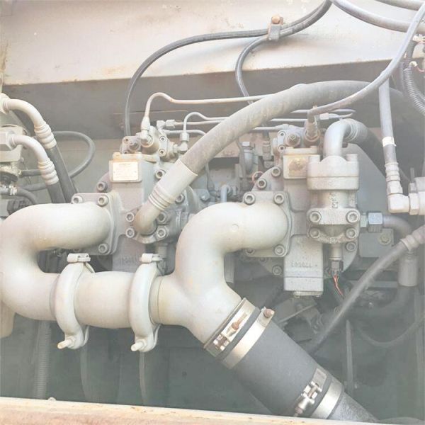 Bomba hidráulica original 2017 Japón 35 toneladas Usada Hitachi Excavadora 350 en buenas condiciones