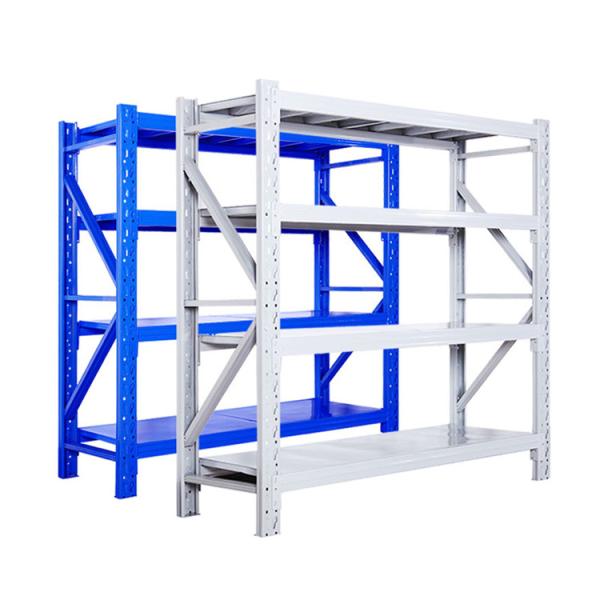 Estantería metálica de almacén de 5 estantes 2500x1200mm, almacenamiento ajustable