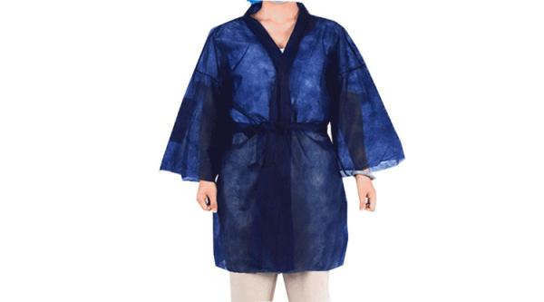 YIHE OEM Disposable Kimono Gowns , Sauna Disposable Bathrobe