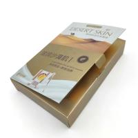 Emballage de produits cosmétiques en carton papier avec logo