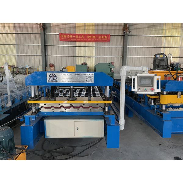 “Customized Pbu Metal Roof Roll Forming Machine Single Layer Roofing Sheet Making Production Line”