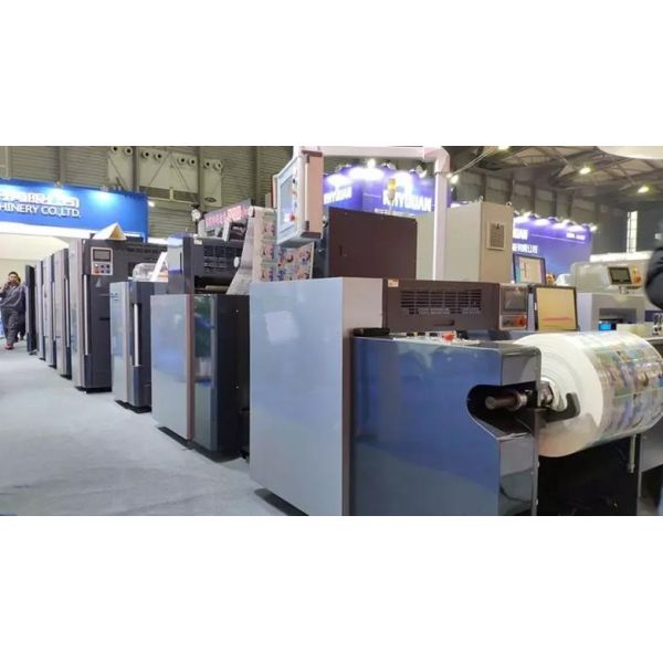 Máquina de impresión de etiquetas multifunción con tecnología avanzada de manga