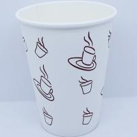 Tazas de café de papel ecológicas con tapas para bebidas calientes