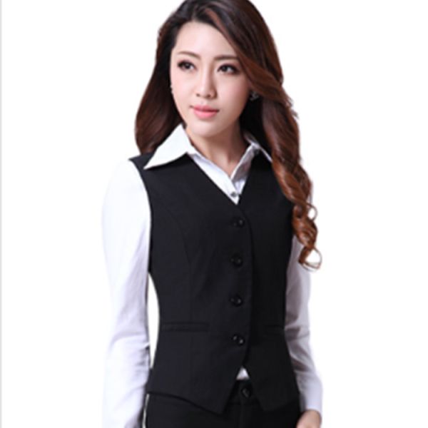 fashionable waistcoat & vest for business lady