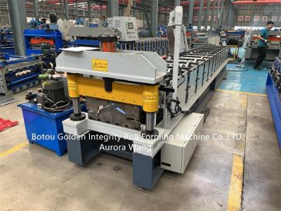 Telhado Ridge Cover Tile Making Machine de Ridge Capping Roll Forming Machine do telhado do metal da boa qualidade