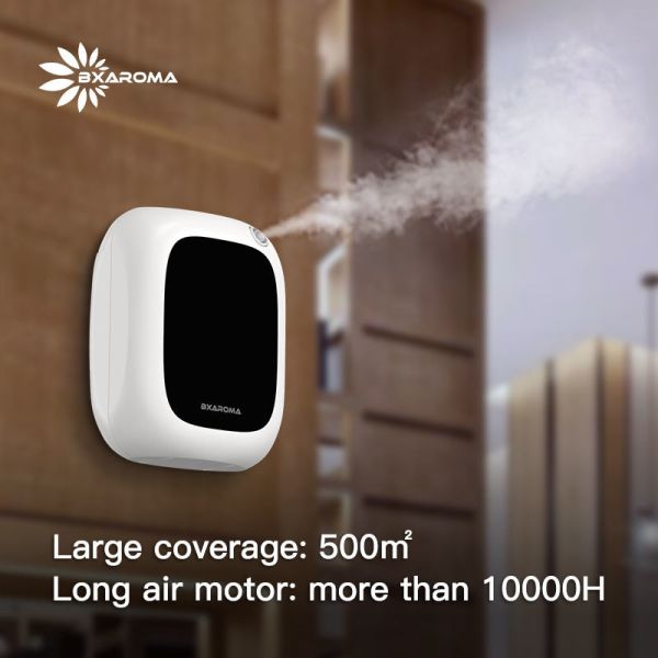 Wall-Mounted Hotel Lobby Diffuser - 24/7 Continuous Fragrance Dispenser with Adjustable Intensity (CE Certified)