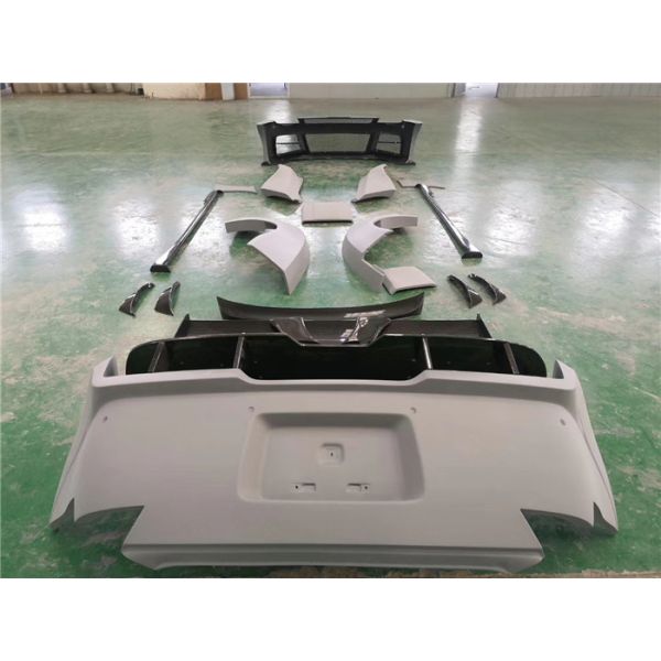 Air Knife FRP Nissan 350z Wide Body Kit Side Skirts OEM Front And Rear Bumper