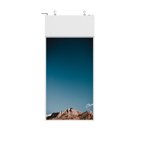 150W Double Sided Lcd Shop Digital Window Advertising 55 Inch