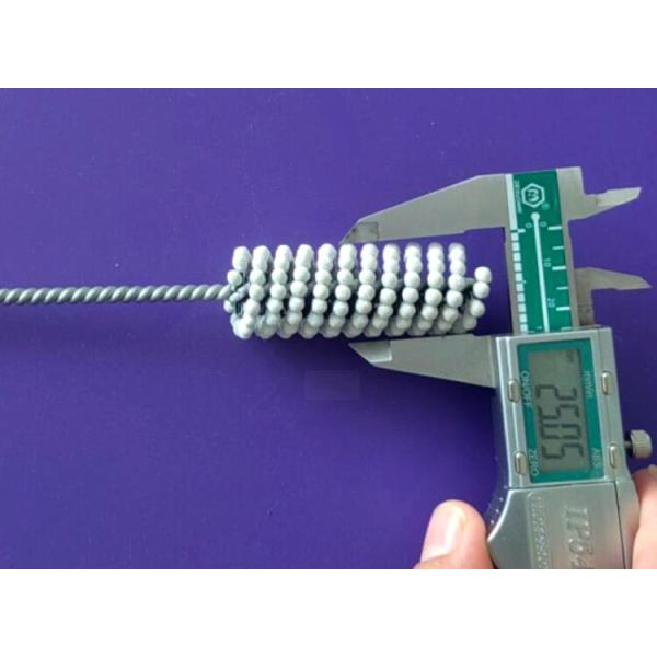 Custom 25mm Aluminum Oxide Flexible Cylinder Honing Tool Brush for Surface Finishing