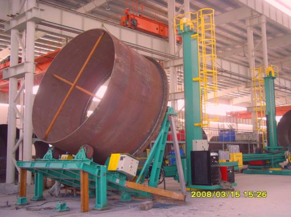 Rotador/tanque de inclinação mecânicos da soldadura da tubulação que gira Rolls
