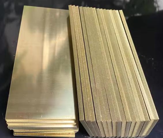 Phosphor Bronze Brass Sheet Construction Chemical Industries Decorative Use Bright Includes Bending Cutting Welding Features