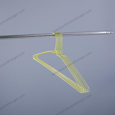 15 Pack Steel Wire Hangers Diamater 1.9mm/2.2mm Suitable For Organizing Clothes