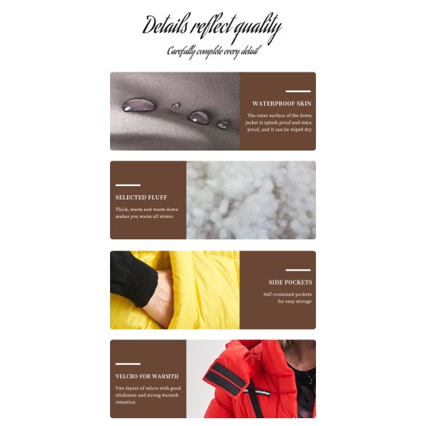 FODARLLOY 2022 High Quality Warm Hooded Lady Thin Cotton-padded Jacket Women Coat Lightweight Luxury Down Foldable Jacket