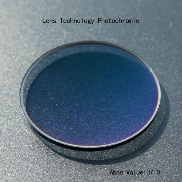 1.56 Фотохромные Анти синий свет AR покрытие одноразовые линзы
