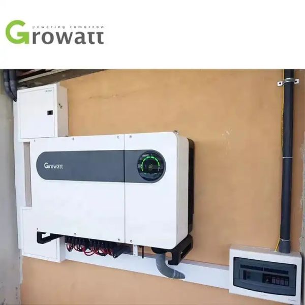 Hot Sale Growatt 50Kw 100Kw 110Kw Hybrid Solar Inverter On Off Grid For Project Application