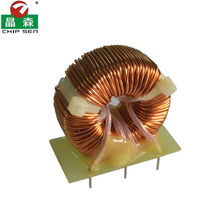 T26 High Current Pure Copper Toroidal Inductor Vertical PCB Mount Stable