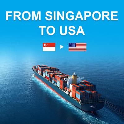 Repas gratuits, boissons, société de logistique maritime de Singapour vers les États-Unis