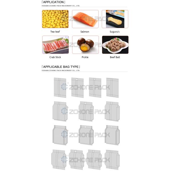 Функция машины упаковки 220V мешков вакуума сумки Premade 380V Multi