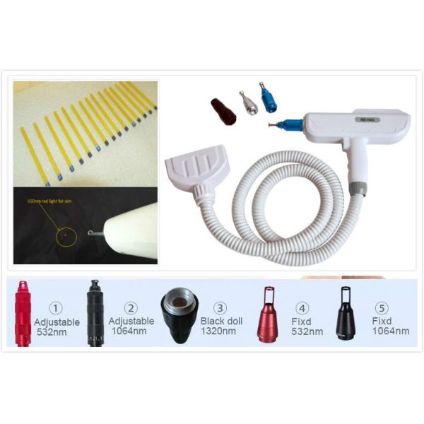 1064nm 532nm 1320nm Nd Yag équipement laser portable pour le blanchiment de la peau