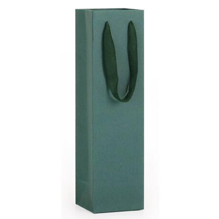 400gsm Biodegradable Brown Paper Wine Bags Kraft Bottle Bags 35x9.5x9