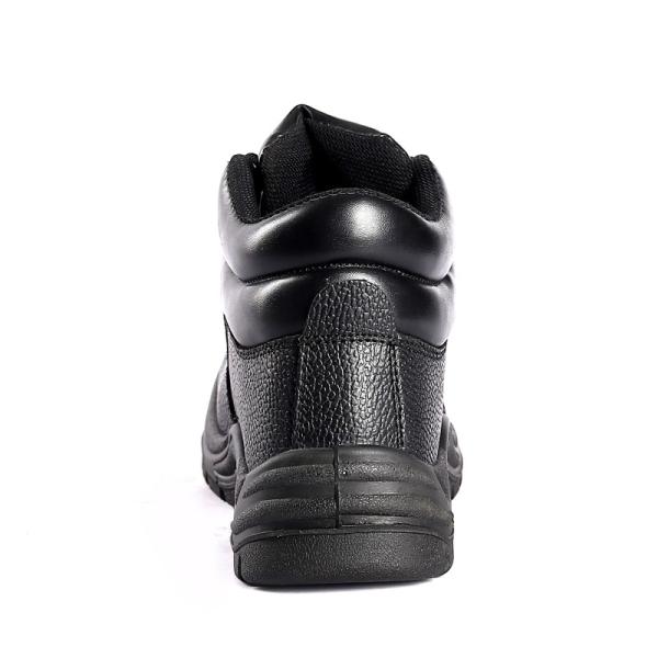 Shengjie Steel Midsole Genuine Leather Upper Embossed Cow Leather for Comfortable Footwear Safety Shoes