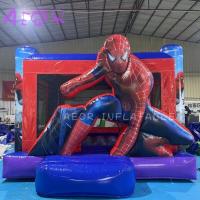 Parque de juegos Spiderman Temática Casa de rebote al aire libre Niños Castillo inflable