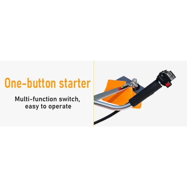 1.25кВт бензиновый резач 42.7cc/52cc травосекатель