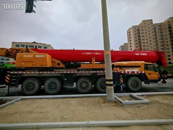 2022 Model Used All Terrain Hydraulic Crane Sany 160 Ton Crane SAC1600T8 8 Section