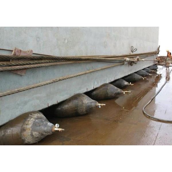 High Load Bearing Anti Abrasion Long Service Life Ship Launching Airbag for Marine Vessels