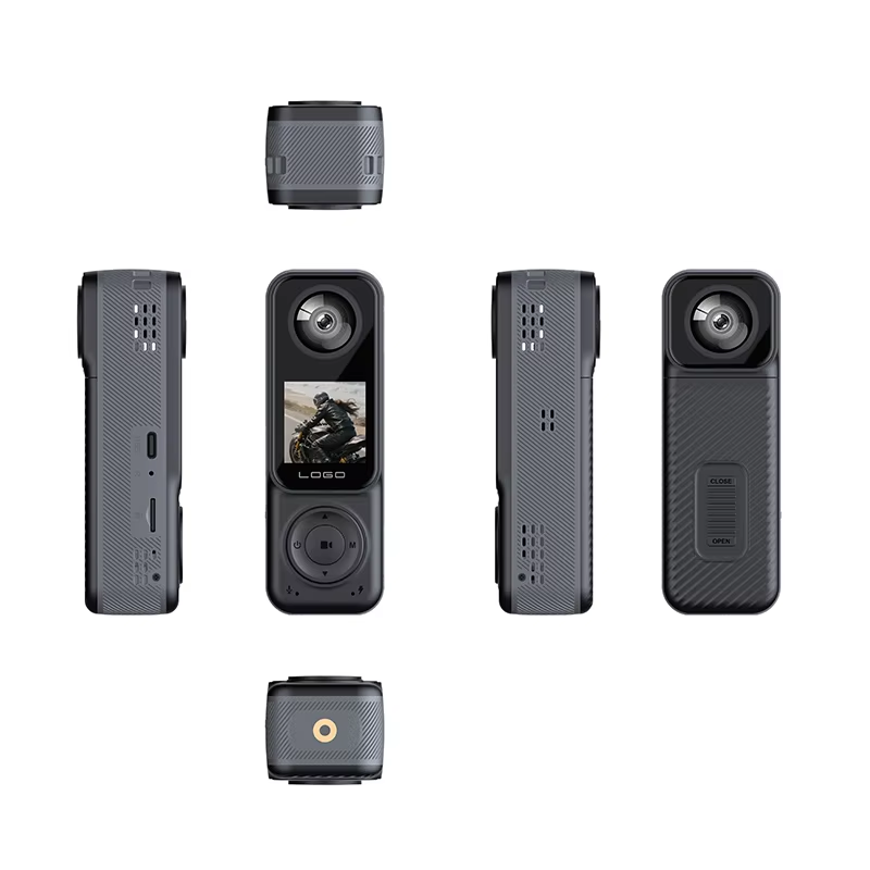 4K HD Smart Pocket Camera Infrared Night Vision Body Camera Clip Camcorder Audio Recording