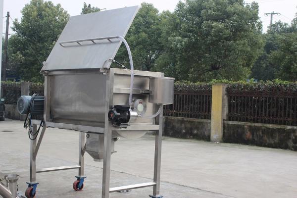 High Speed Automatic Powder Filling Line With Auger Filling Machine Mixing Machine