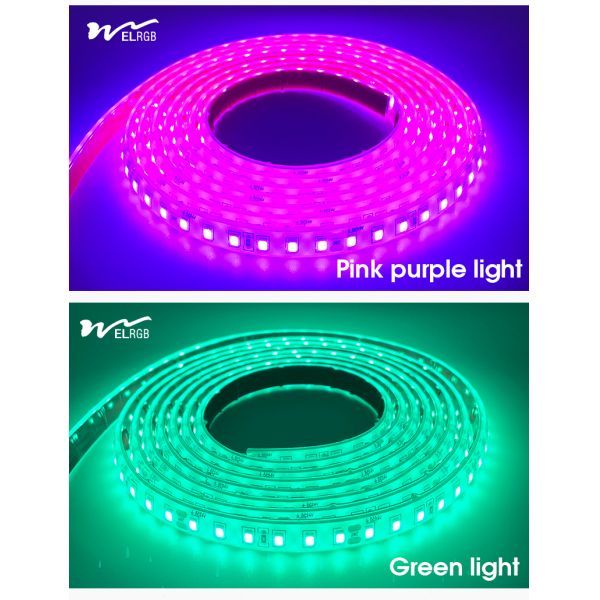 12V 24V IP68 водонепроницаемая наружная светодиодная лента 120leds / M светодиодные ночные световые ленты искренние твердые силиконовые затуманяемые полосы