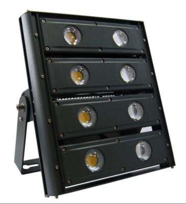 IP65 1000W polo conduzido exterior ilumina-se com a carcaça de dado de alumínio para o parque de estacionamento