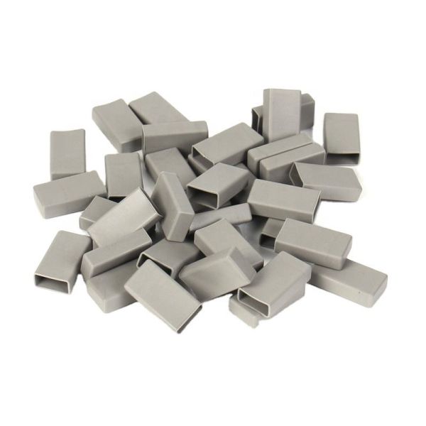 Manchon de conductivité thermique en caoutchouc de silicone isolé électriquement