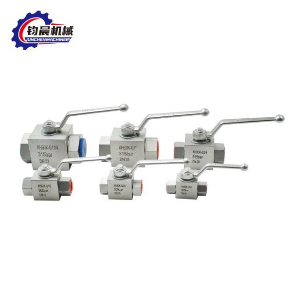 KHB3K High Pressure Hydraulic BALL Valve NPT/SAE/BSP/BSPT Carbon Steel