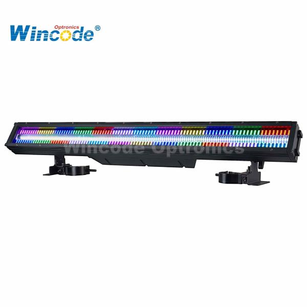 ‌IP65 Waterproof LED Pixel Strobe Bar 288×3W CW + 864×0.5W RGB DMX512 Control