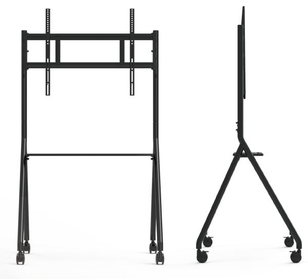 IBoard Movable Cart Fit For 42-75 Inch Interactive Board with Wheels Mobile Stand for Smart Board Tv Monitor