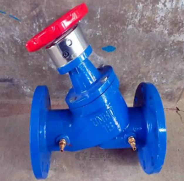 Digital Lock Static Balancing Control Valve Flange Type Ductile Iron Static Flow Balancing Valve for HVAC Heating Water System