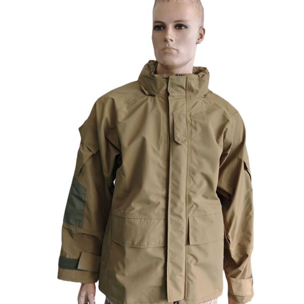 Waterproof Heritage Brown Field Jacket For Outdoor Hunting Hiking Military Style Jacket