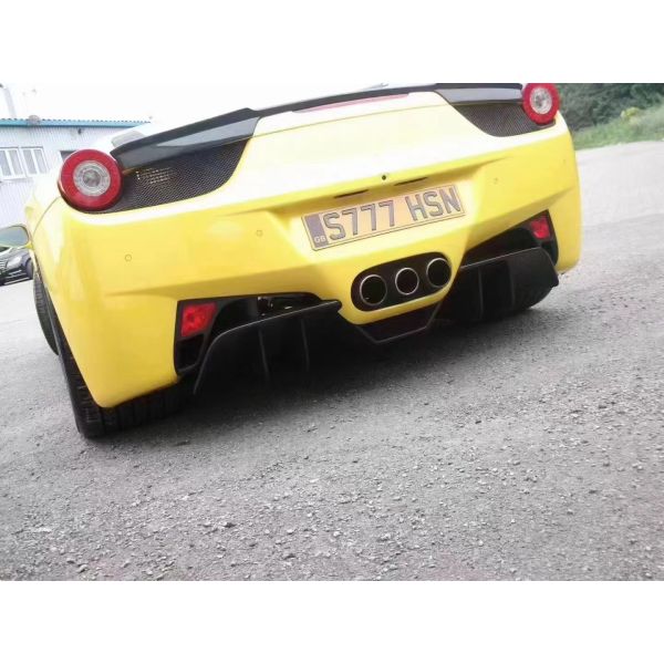 For Ferrari 458 Carbon Fiber Body Kit 458 Carbon Fiber Front Lip Diffuser Spoiler Side Skirt Body Kit