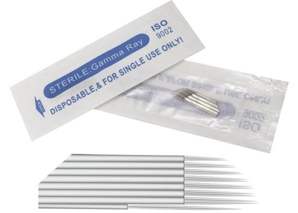 Disposable Sterilized Permanent Makeup Needles Blade Razor for Manual Tattoo Pen