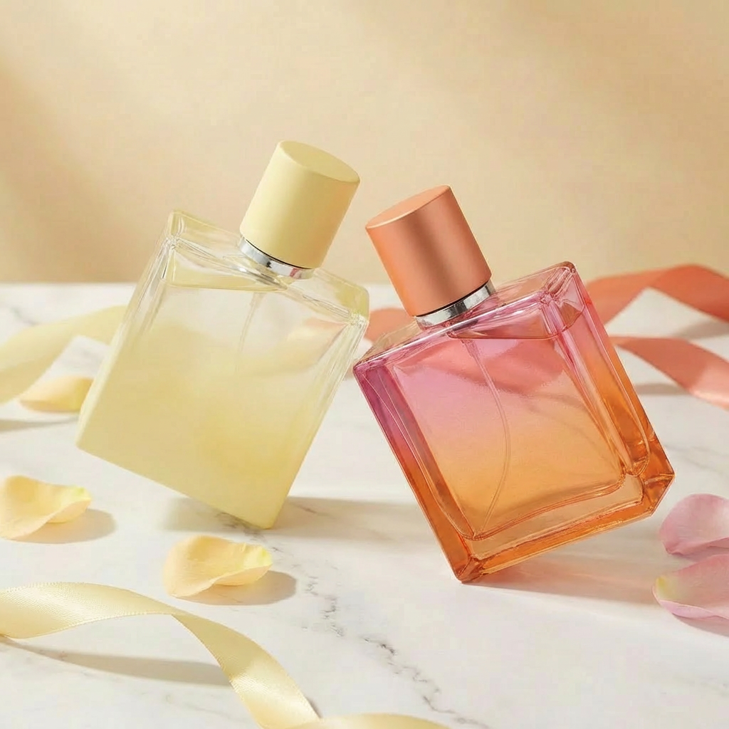 Anding Wholesale Quality Luxury Design Empty Modern 100ml 50ml Glass Pressurized Atomizer Perfume Bottle